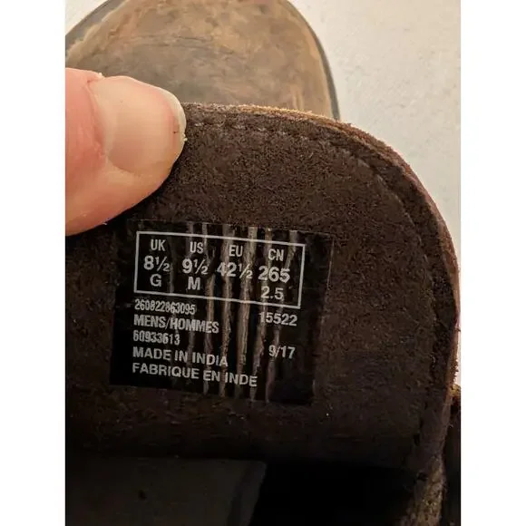 Clarks Bushacre 2 Chukka Boot Beeswax Leather Men’s 9.5 M Desert Casual Brown - Picture 2 of 8